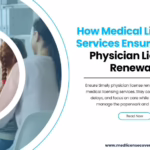 Timely physician license renewal and compliance support by expert medical licensing services across all states.