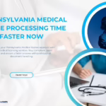 Doctor reviewing Pennsylvania medical license documents with digital tools for faster processing.