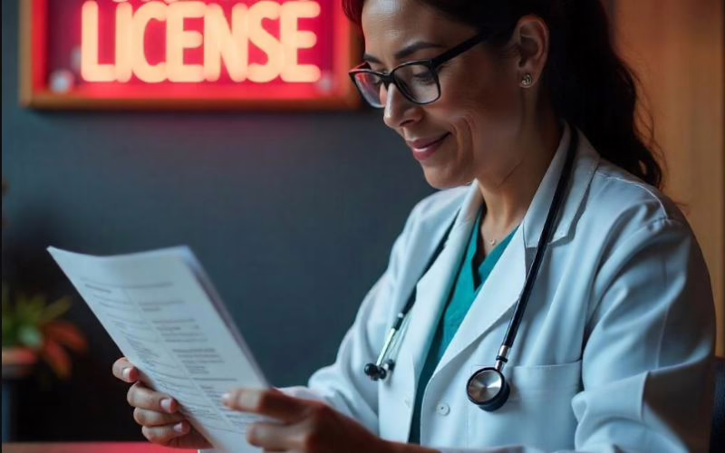 Physician License Application
